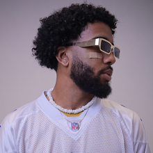 Load image into Gallery viewer, Gold Y2K Slick Frames