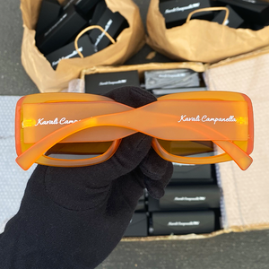 Hollow Love Orange Frames