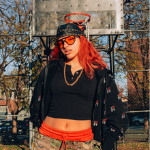 Load image into Gallery viewer, Orange Diamanté Frames
